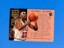 1995-96 Fleer - End 2 End Michael Jordan #9 - Image 2