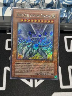 Blue-Eyes Shining Dragon RP02-EN096 Secret Rare NM *Foil Bleed* - Image 1
