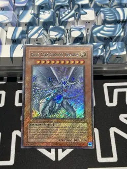 Blue-Eyes Shining Dragon RP02-EN096 Secret Rare NM *Foil Bleed* - Image 2