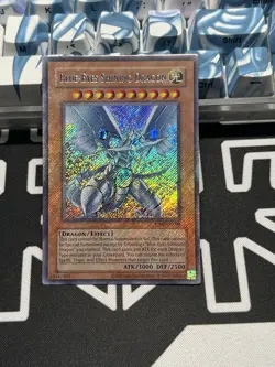 Blue-Eyes Shining Dragon RP02-EN096 Secret Rare NM *Foil Bleed* - Image 4