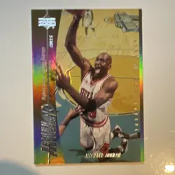 Upper Deck Hardcourt 2000 Record Producers Michael Jordan Bulls Insert Card #RP1 - Image 1