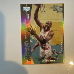 Upper Deck Hardcourt 2000 Record Producers Michael Jordan Bulls Insert Card #RP1 - Image 2