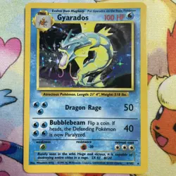 Wizards of the Coast Gyarados 6/102 Base Set Holo Rare 1999 English NM - Image 1