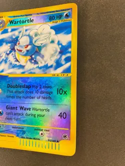 Wartortle 92/165 - Reverse Holo - Expedition Base Set Pokemon TCG Card - Image 3