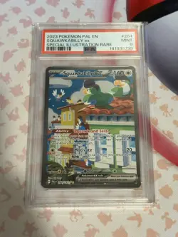 Pokemon TCG Squawkabilly Card Ex-Paldea Evolved 264/193 PSA 9 - Image 1