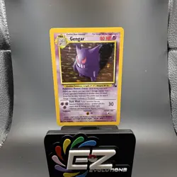 Pokemon TCG Gengar Fossil Holo Rare Unlimited - Image 1
