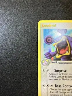 Pokemon Loudred Reverse Holo Stamped 23/100 from Crystal Guardians MP! - Image 3