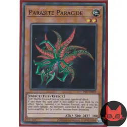 Yugioh Parasite Paracide PSV-EN003 Reprint Super Rare NM - Image 1