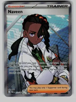 Naveen 112/088 Ultra Rare Perfect Order Pokemon Holo Near Mint - Image 1