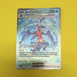 The Pokemon Company Garchomp ex 245/182 SV04 Ultra Rare Tera Full Art Holo - Image 1