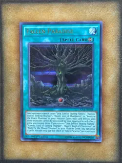 Yugioh Fallen Paradise DUSA-EN031 Ultra Rare 1st Ed LP - Image 1