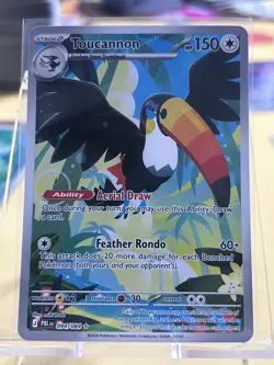 Nintendo Pokemon TCG Toucannon 094/084 Pitch Black IR Holo EN 150 HP - Image 1