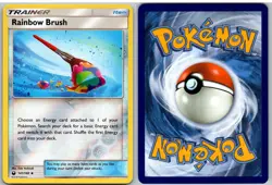Rainbow Brush 141/168 Uncommon Celestial Storm Pokemon Reverse Holo - Image 3