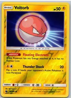 Voltorb 47/168 Common Celestial Storm Pokemon Reverse Holo - Image 1