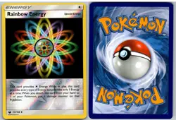 Rainbow Energy 151/168 Uncommon Celestial Storm Pokemon Reverse Holo - Image 3