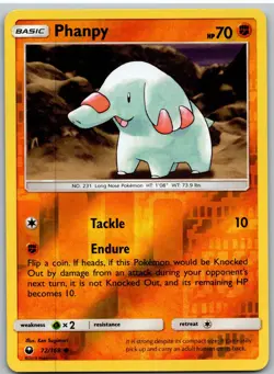 Phanpy 72/168 Common Celestial Storm Pokemon Reverse Holo - Image 1