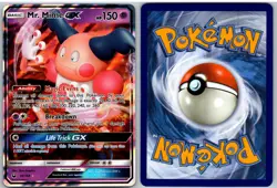 Mr. Mime GX 56/168 Holo GX Rare Celestial Storm Pokemon - Image 3