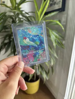 💫Pokemon-Wiglett- Sv1s Scarlet Ex -Art Rare- Holo -Korean- 081/078 - Image 1
