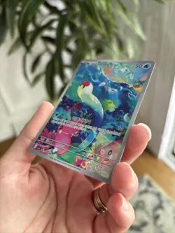 💫Pokemon-Wiglett- Sv1s Scarlet Ex -Art Rare- Holo -Korean- 081/078 - Image 5