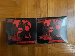 Lot of 2 Pokemon TCG Destined Rivals Elite Trainer Boxes SEALED ETB - Image 1