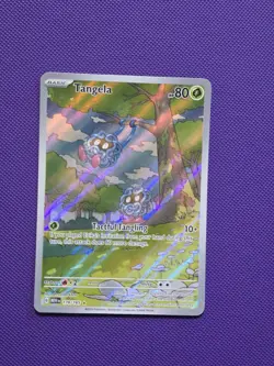 Pokemon TCG Tangela 178/165 Scarlet Violet 151 Art Rare English - Image 1