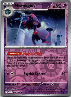 Mismagius 088/193 UC Paldea Evolved Pokemon Near Mint - Image 1