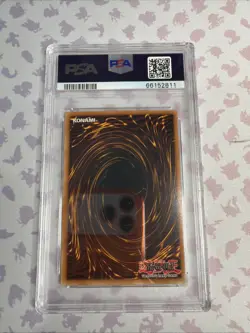 2003 YU-GI-OH! MFC-MAGICIAN'S FORCE 1ST ED #054 YZ-TANK DRAGON PSA 9 - Image 2