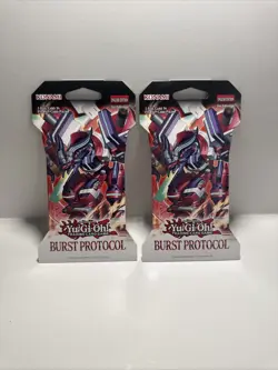 Yugioh! Yu-Gi-Oh TCG Burst Protocol Blister 2 packs - Image 1