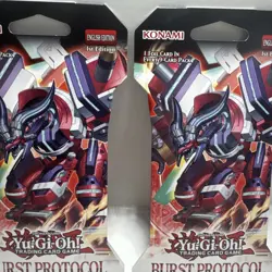 Yugioh! Yu-Gi-Oh TCG Burst Protocol Blister 2 packs - Image 3
