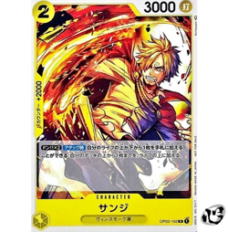 Sanji OP03-102 (Promo) Standard Battle Vol.4 ONE PIECE Card Japanese Near Mint - Image 1
