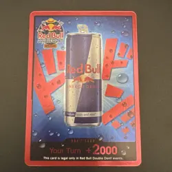 Red Bull Double DON!! 2K Red Foil Promo Card One Piece NM Tournament - Image 1