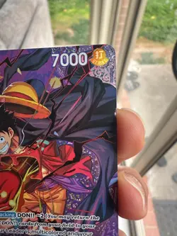 ONE PIECE OP-15 Adventure on KAMI's Island ST26-005 SP Monkey D. Luffy ENGLISH - Image 3