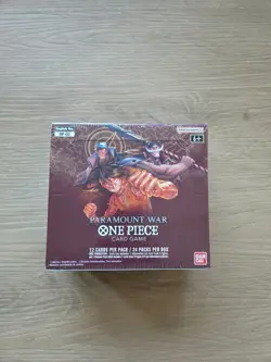 1 x One Piece OP-02 Paramount War English Booster Box New & Sealed - Image 1