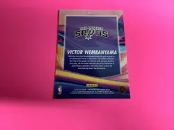 2023-24 Panini Nba Hoops Premium Stock - Anti-Gravity Victor Wembanyama #5 (RC) - Image 2