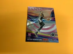 2023-24 Panini Nba Hoops Premium Stock - Anti-Gravity Victor Wembanyama #5 (RC) - Image 3