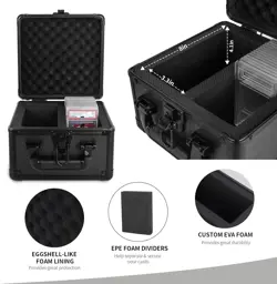 Graded Card Storage Box, PSA Slab Card Case for Graded Cards Sports Cards, Ba... - Image 5