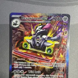 Pokemon TCG Revavroom EX Obsidian Flames Holo Card 224/197 Special Illustration - Image 3