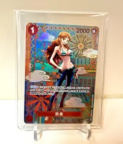 IN STOCK One Piece Chinese Card Game Awakening of the Era Nami OP01-016 SP Card - Image 1