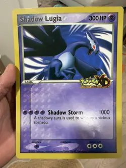 2005 Shadow Lugia Nintendo JUMBO Card - Gale Darkness Pokemon Promo - Image 1