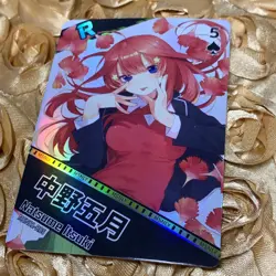 Itsuki Nakano The Quintessential Quintuplets Sexy Anime Waifu Foil R Card - Image 1