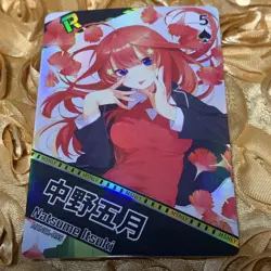 Itsuki Nakano The Quintessential Quintuplets Sexy Anime Waifu Foil R Card - Image 5