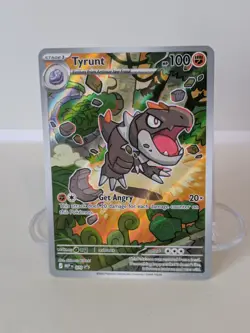 Pokemon TCG Tyrunt 070 Black Star Promo Perfect Order ETB Exclusive NM - Image 1