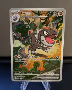 Pokemon TCG Mega Evolution Perfect Order Tyrunt IR ETB Black Star Promo 070 NM - Image 2
