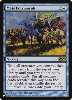 MTG Mass Polymorph NM [The List Reprints - 64/249] - Image 1