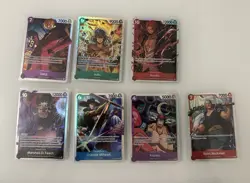 One Piece🏴‍☠card Game OP-09 Lotto Di 7 Carte SR - Image 1