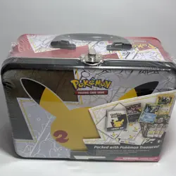 Pokemon Celebrations 25th Anniversary Collector's Chest Lunchbox Sealed - Image 3