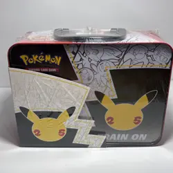 Pokemon Celebrations 25th Anniversary Collector's Chest Lunchbox Sealed - Image 5