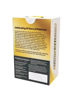 X3 Pokemon TCG 30th Anniversary Celebration Booster Bundle CONFIRMED PRESALE - Image 4