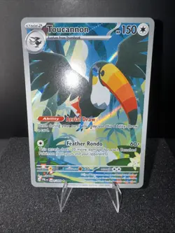2026 Pokemon TCG- Toucannon - 094/084 - ME05: Pitch Black Illustration Rare NM - Image 2