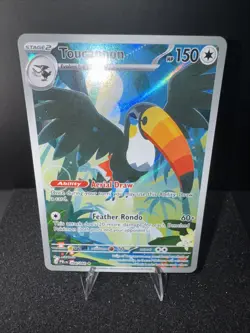 2026 Pokemon TCG- Toucannon - 094/084 - ME05: Pitch Black Illustration Rare NM - Image 3